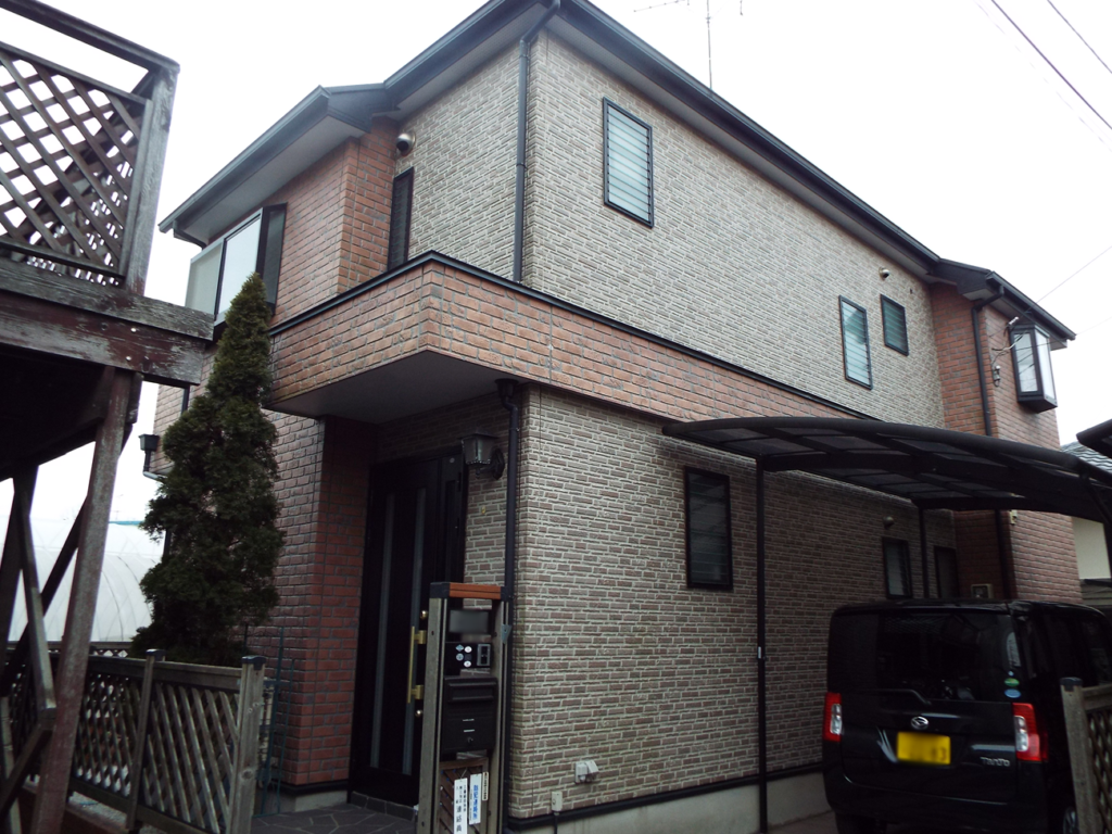 東京都立川市のクリヤー外壁塗装 施工前