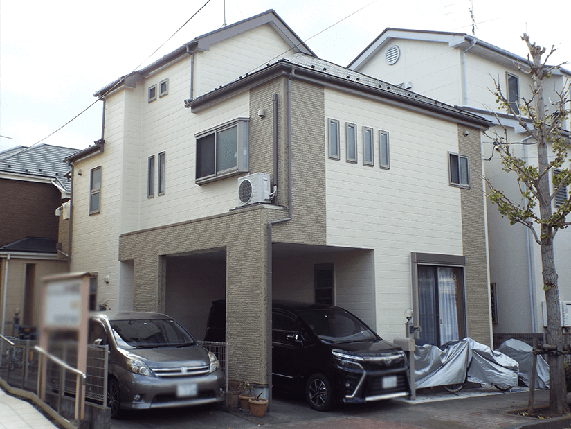 江戸川区の外壁塗装施工事例　施工後写真