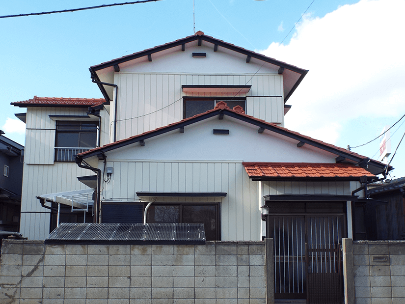 栃木県の外壁塗装施工事例　施工後写真