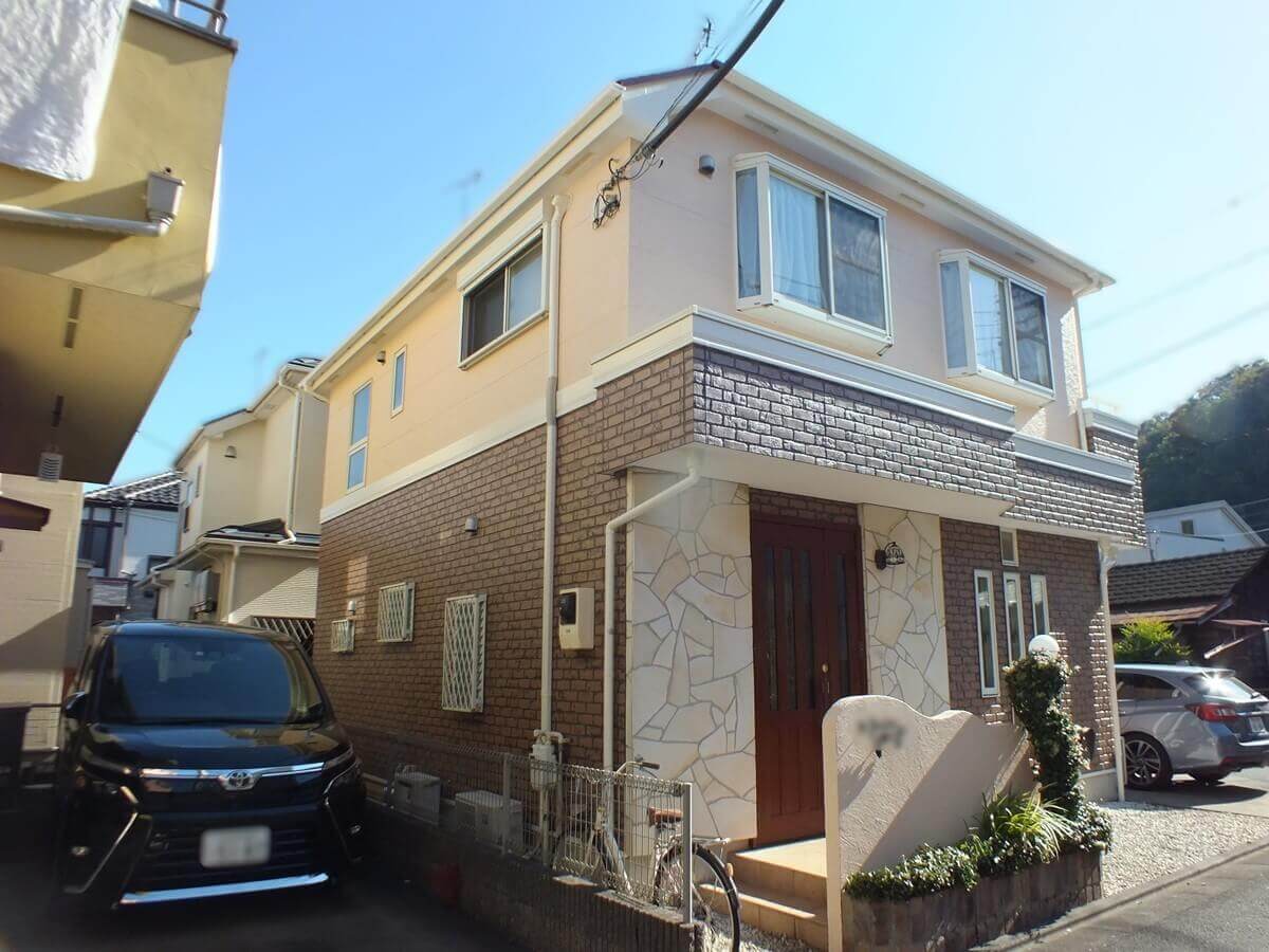 八王子市 外壁塗装・屋根塗装・シーリング工事 施工後
