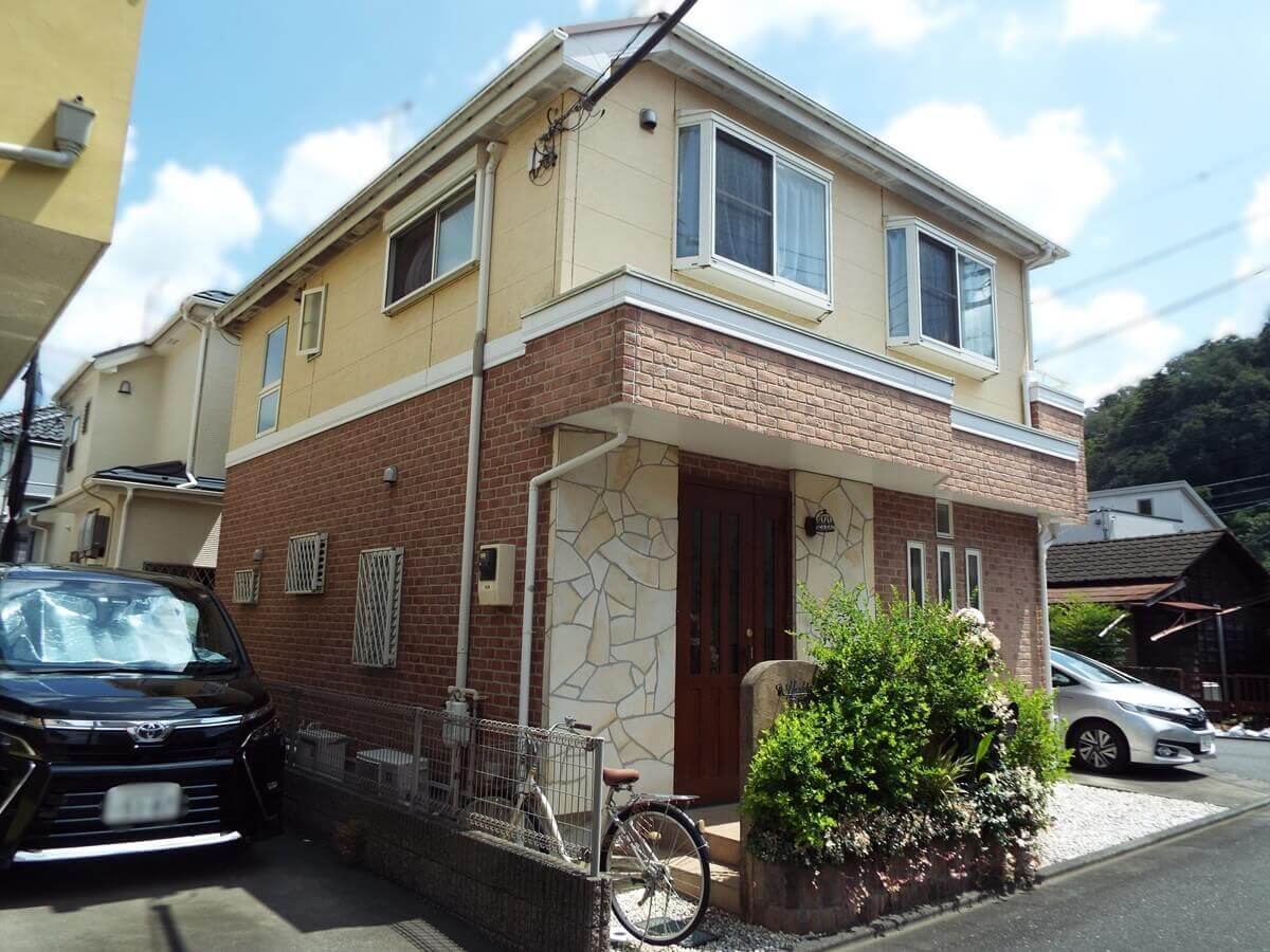 八王子市 外壁塗装・屋根塗装・シーリング工事 施工前