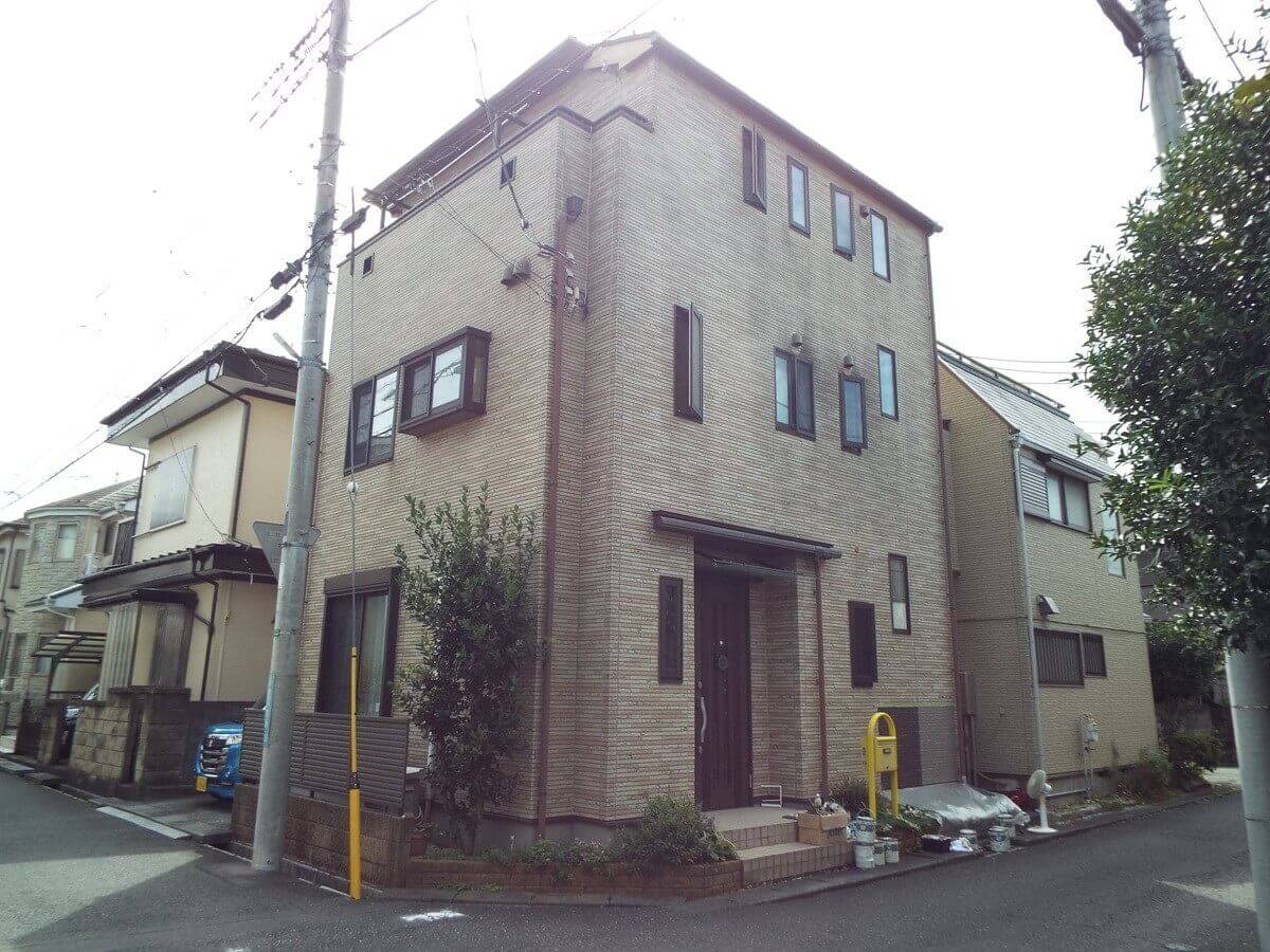 入間市 外壁塗装・屋根塗装・シーリング工事・デザイン塗装 施工前