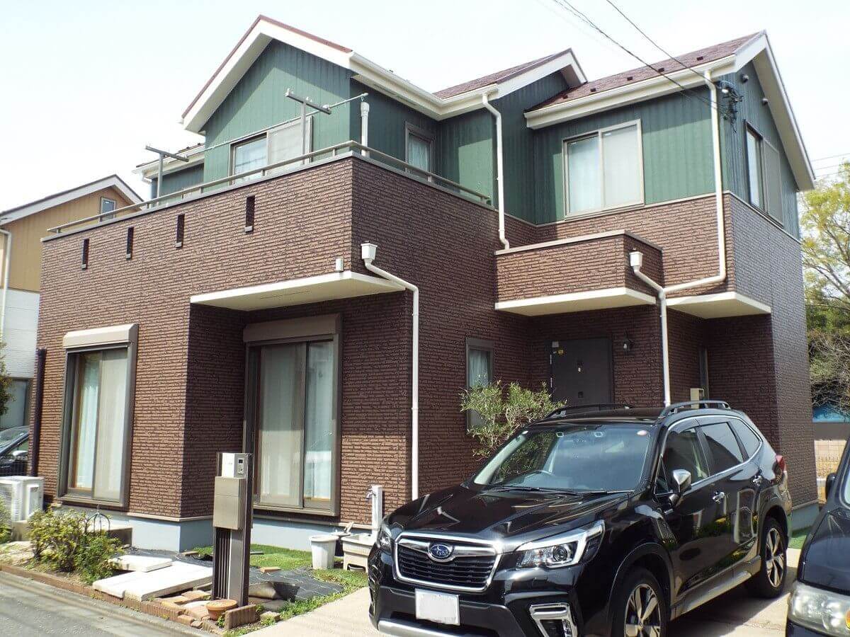 清瀬市 外壁塗装・屋根塗装・シーリング工事・デザイン塗装 施工後