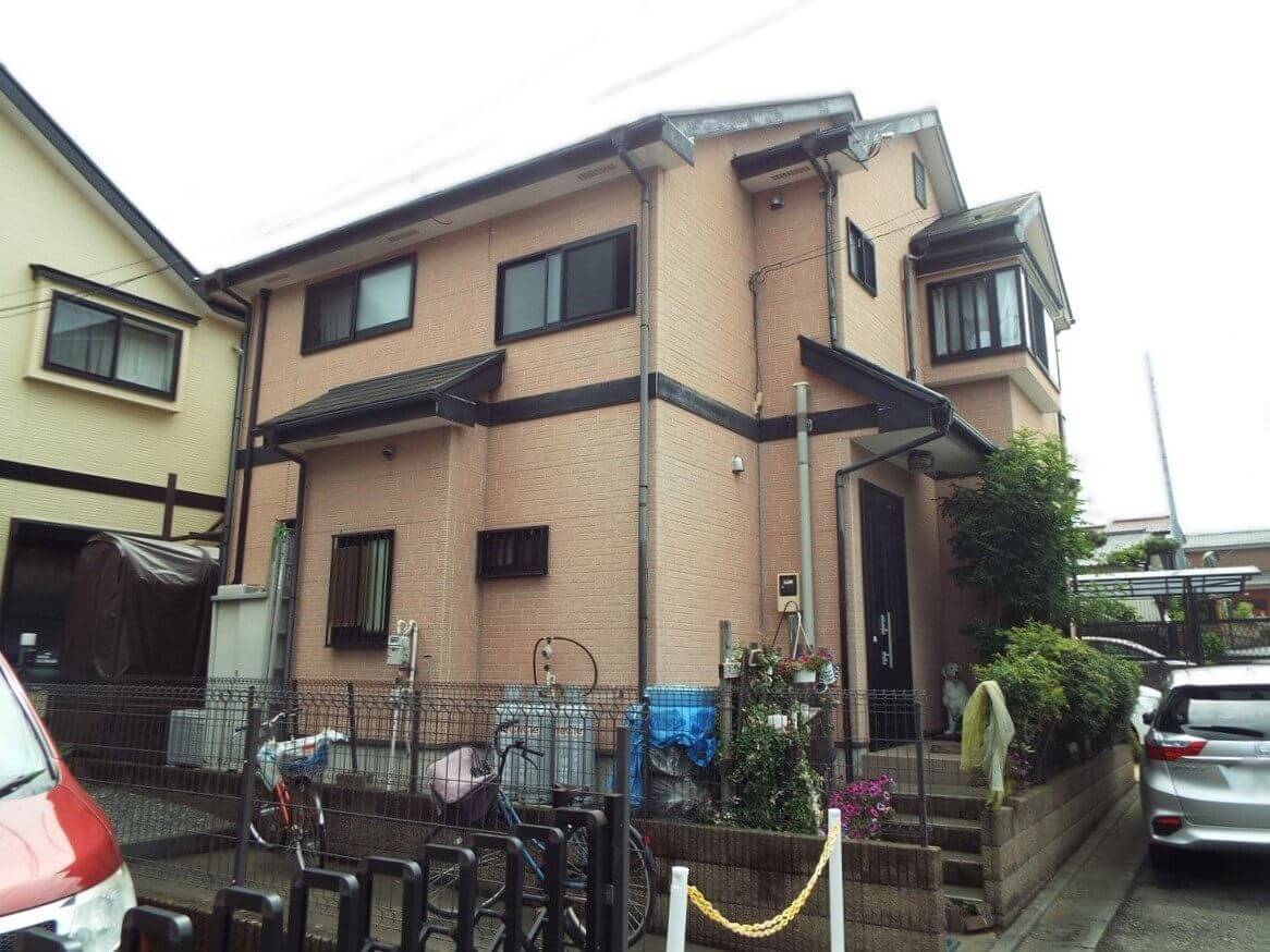 清瀬市 外壁塗装・屋根塗装・シーリング工事 施工前