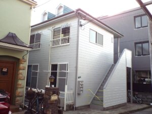 練馬区のアパート 外壁塗装・屋根塗装・シーリング工事 施工後