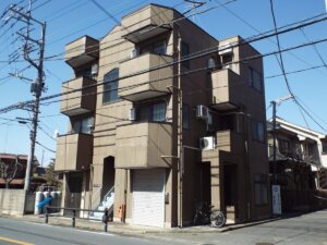 新座市の集合住宅 外壁塗装 施工後