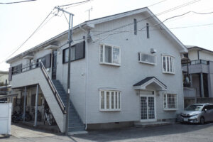 所沢市アパート外壁塗装・屋根塗装 施工前