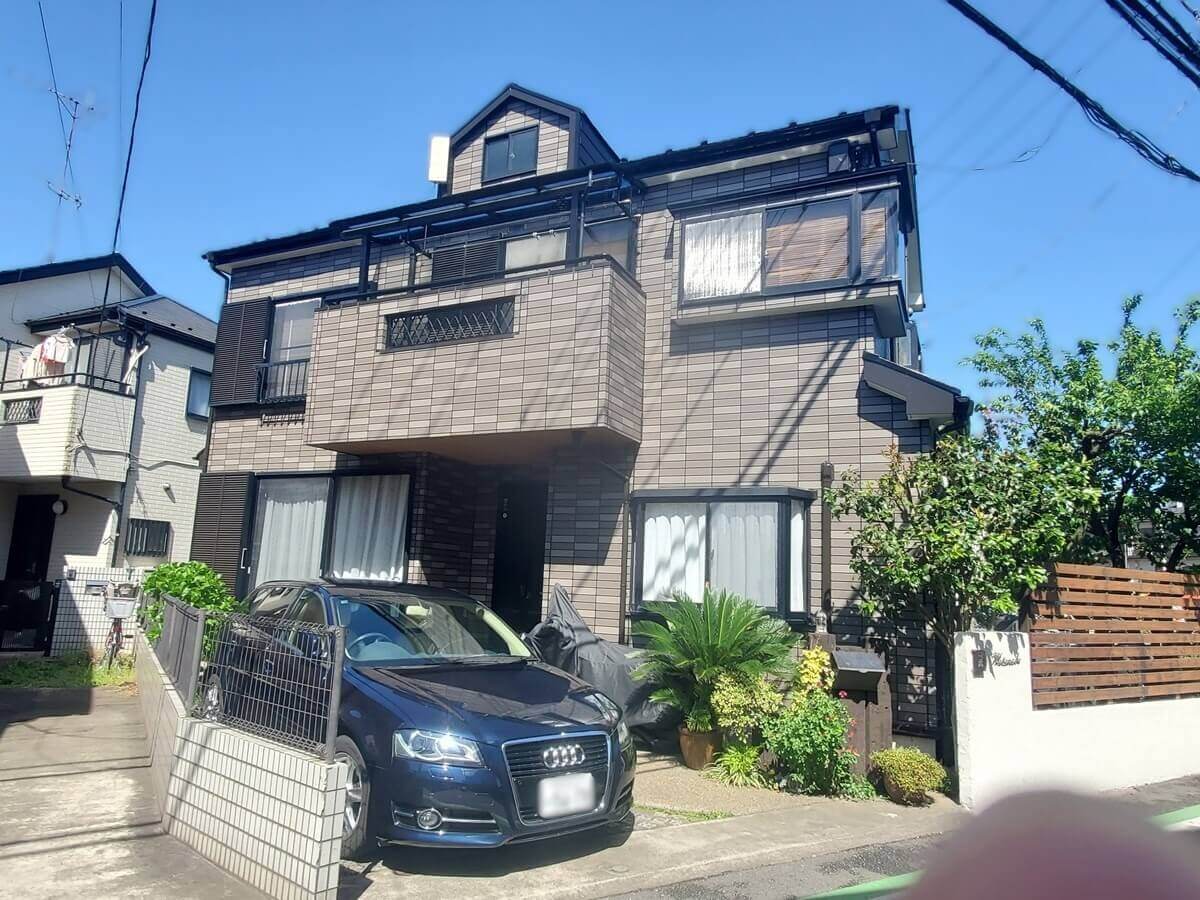 所沢市 外壁塗装・屋根塗装・シーリング工事・デザイン塗装 施工後