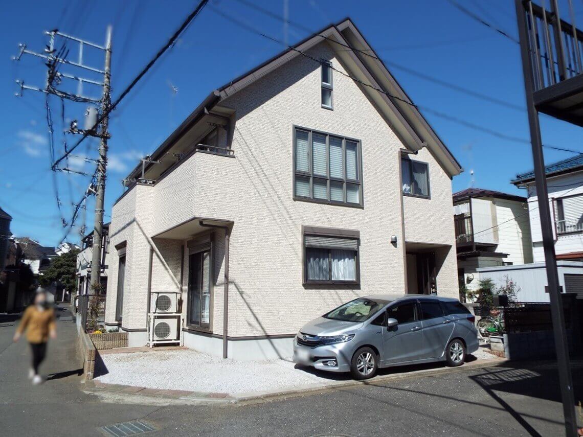 所沢市 外壁塗装・屋根塗装・シーリング工事・デザイン塗装 施工後